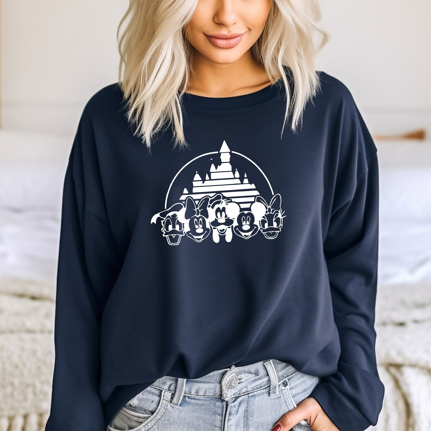 Disneyland Tour Sweatshirt, Disneyland Castle Sweatshirt, Mickey and Friends Hoodie, Disneyland Castle Gift, Disney Mickey and Friends