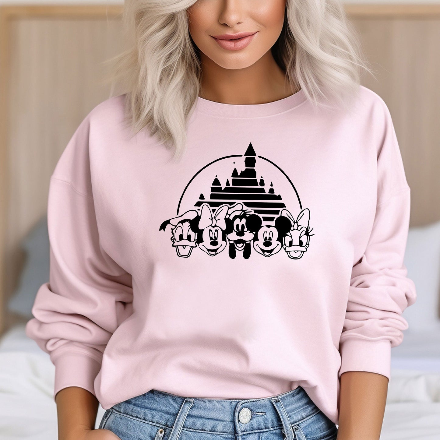 Disneyland Tour Sweatshirt, Disneyland Castle Sweatshirt, Mickey and Friends Hoodie, Disneyland Castle Gift, Disney Mickey and Friends