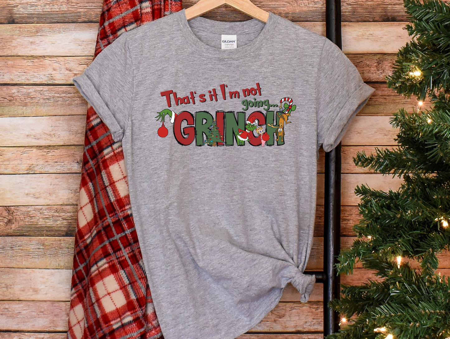 a gray t - shirt that says i love my it's that grino