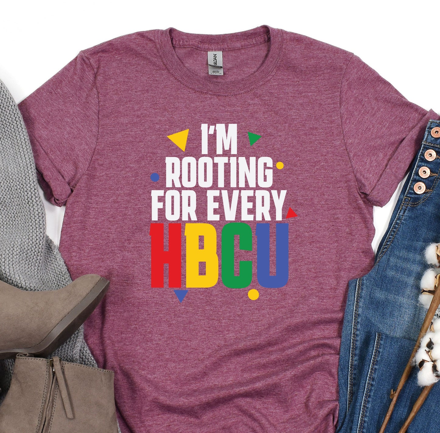 a t - shirt that says i'm rooting for every hbou