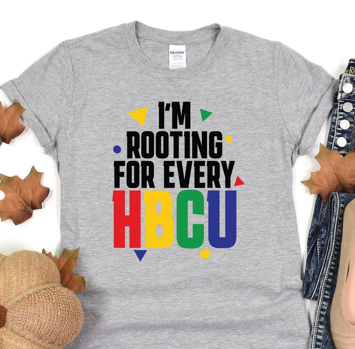 a t - shirt that says i'm rooting for every hbcu