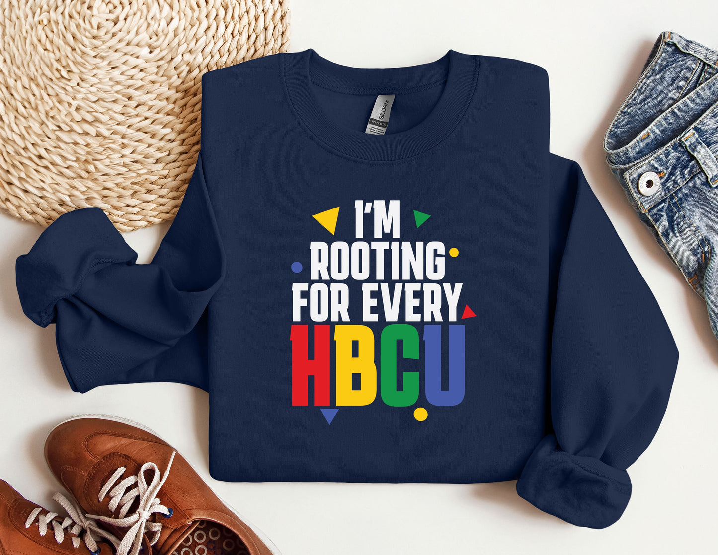 a t - shirt that says i'm rooting for every hbcu