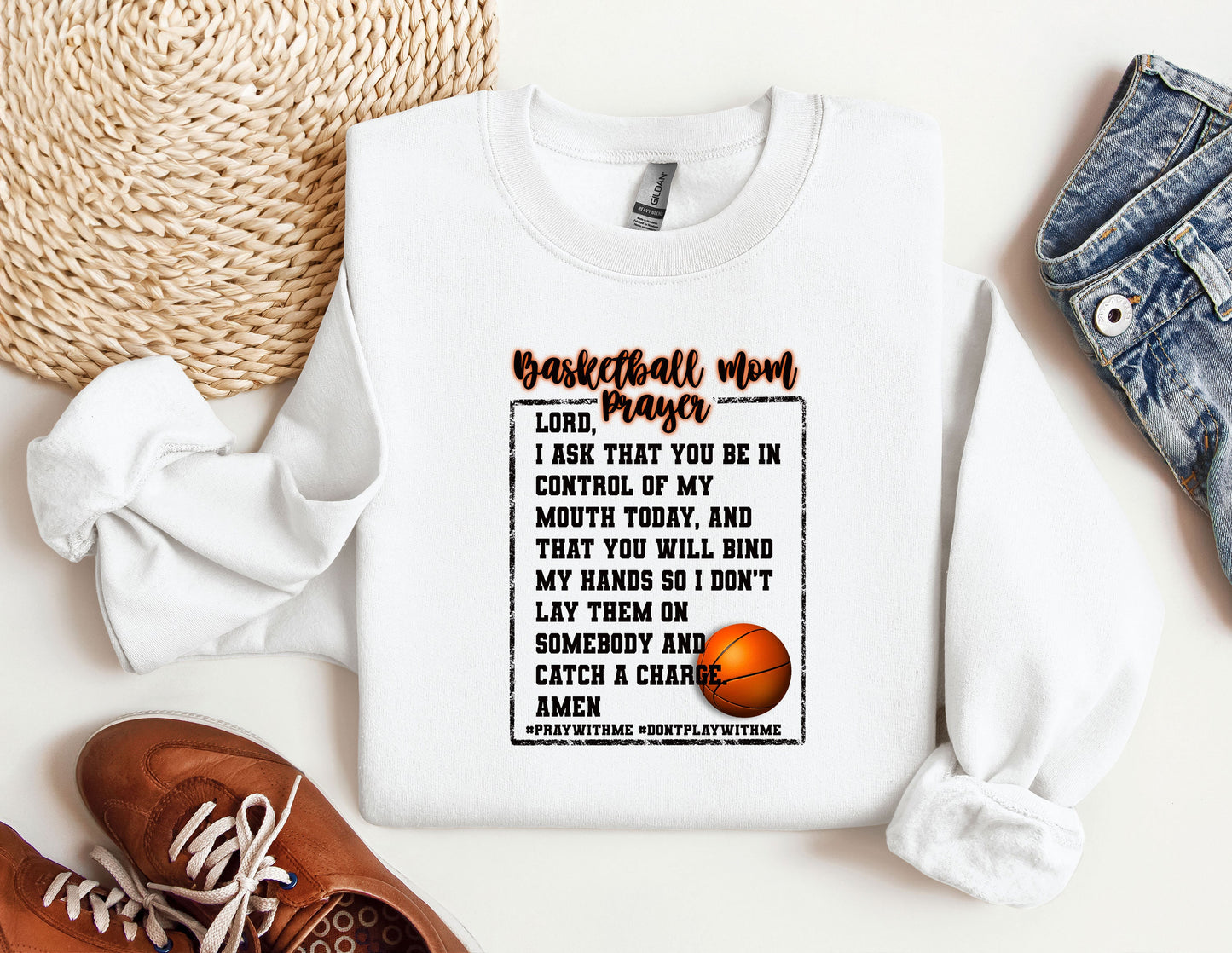 a t - shirt that says basketball mom i like that you're in control