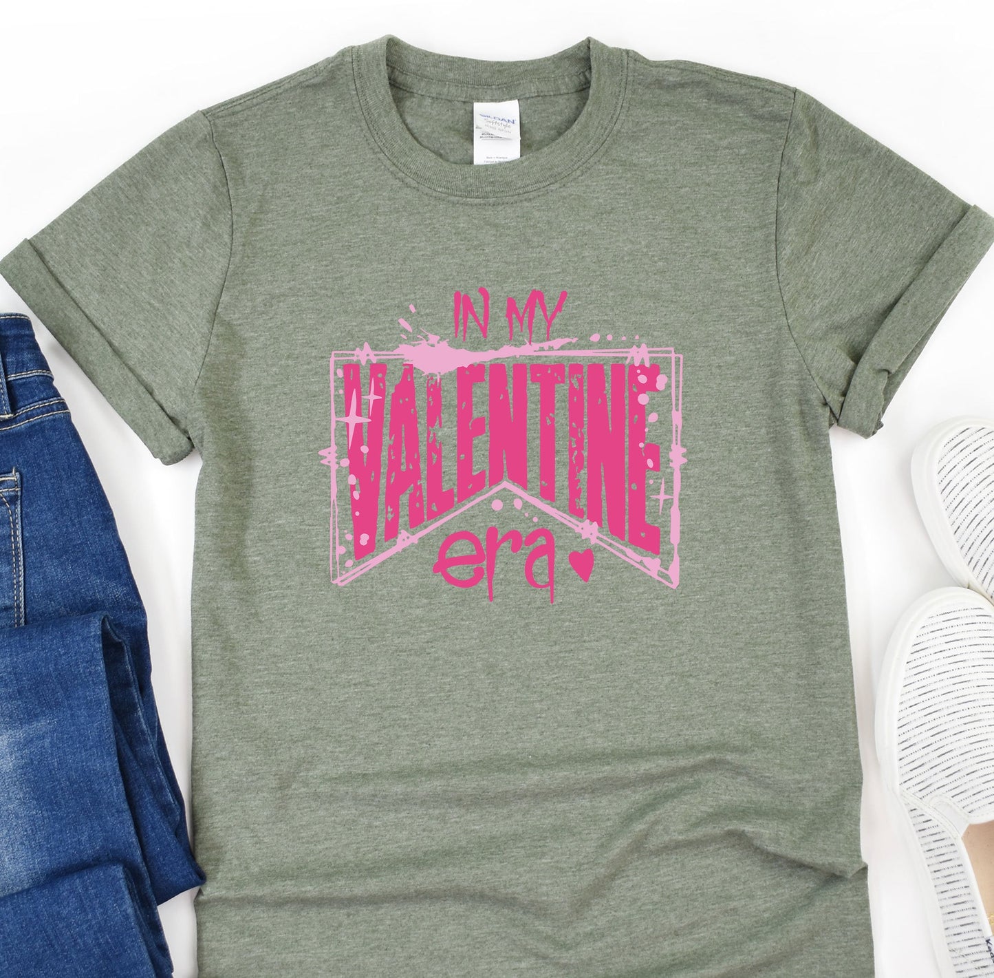 a t - shirt that says in my valentine's day
