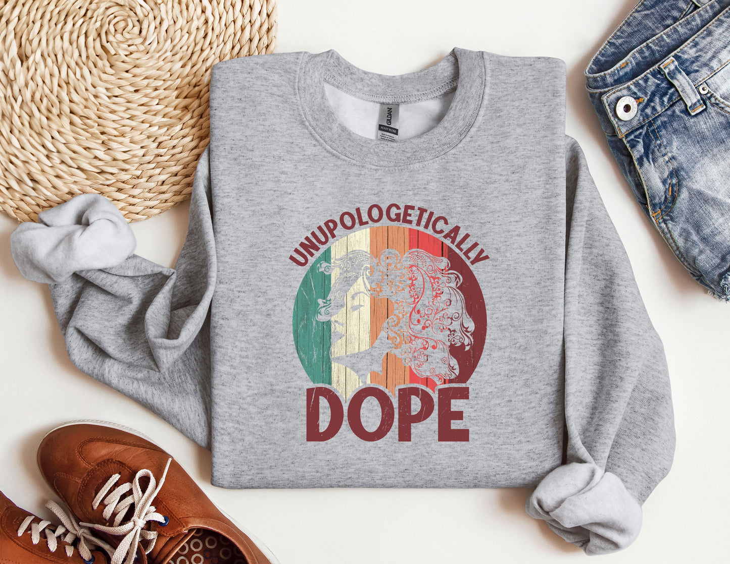 a sweatshirt with a picture of a man with a beard and the words unpl