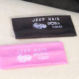 Custom Soft Stretch Sport Bandana Head Band Black Pink Woman Unisex Hairband Elastic Spa Yoga Sweat Motorcycle SUV Outdoor Hair accessories