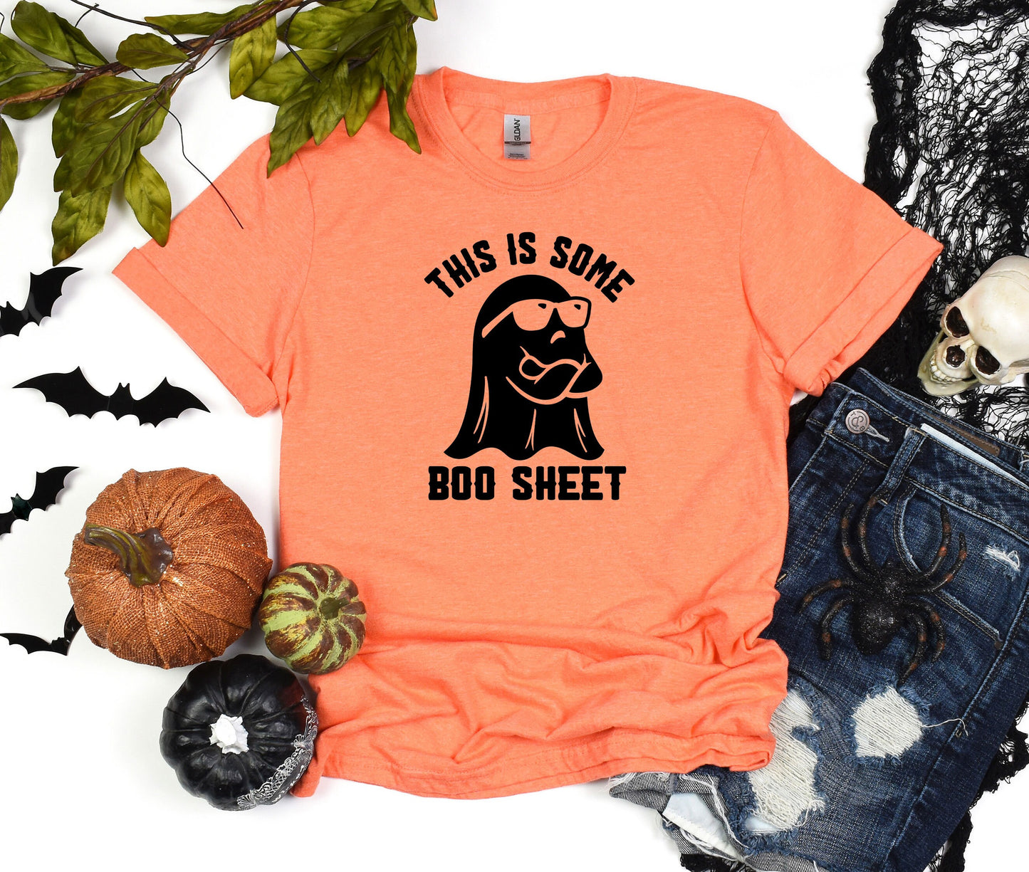 This Is Some Boo Sheet T-shirt, Funny Halloween Ghost Shirt, Boo Sheet Tee, Boo Crew Shirt, Spooky Vibes Gift