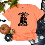 This Is Some Boo Sheet T-shirt, Funny Halloween Ghost Shirt, Boo Sheet Tee, Boo Crew Shirt, Spooky Vibes Gift
