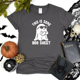 This Is Some Boo Sheet T-shirt, Funny Halloween Ghost Shirt, Boo Sheet Tee, Boo Crew Shirt, Spooky Vibes Gift