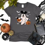 Disney Mickey Ghost Halloween Shirt, Retro Mickey Spooky Season Shirt, Halloween Pumpkin Shirt, Mickey Boo Tee, Mickey Pumpkin T-Shirt
