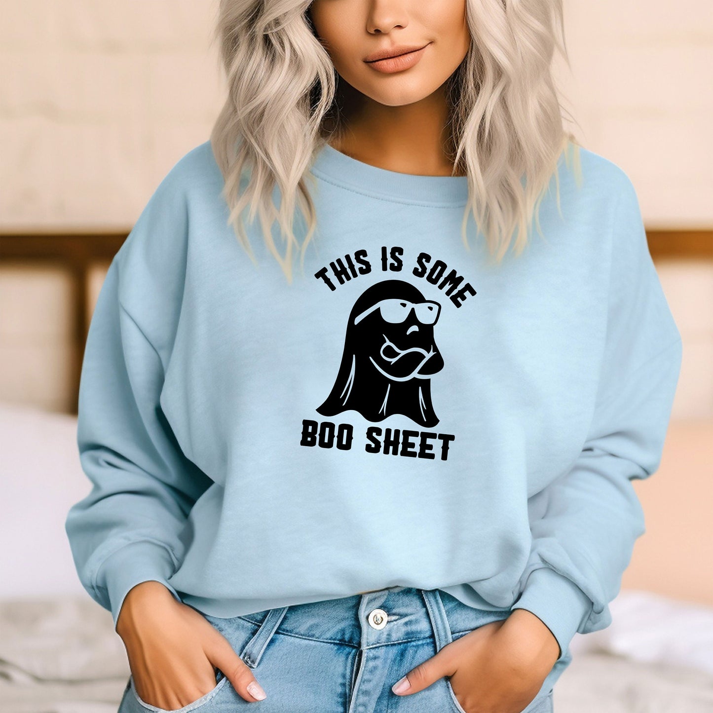 Boo Sheet Funny Halloween Ghost Sweat, This Is Some Boo Sheet Sweatshirt, Halloween shirt, Boo Sheet Funny Ghost Hoodie, Spooky Season