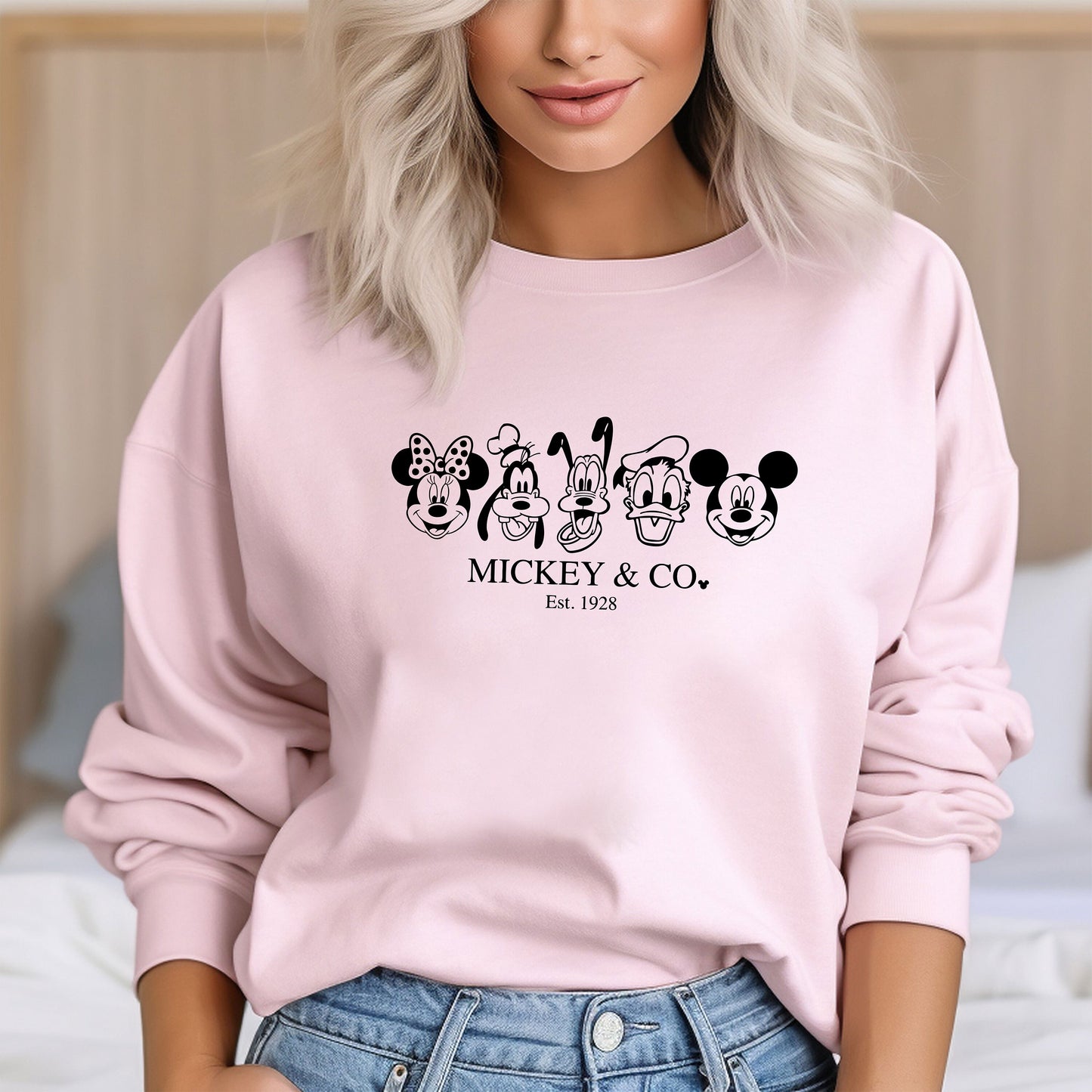 Mickey & Co sweatshirt, Unisex Sweatshirt, Disney hoodie, Disney Friends Shirt, Mickey And Friends Shirt, Disney Group Shirt