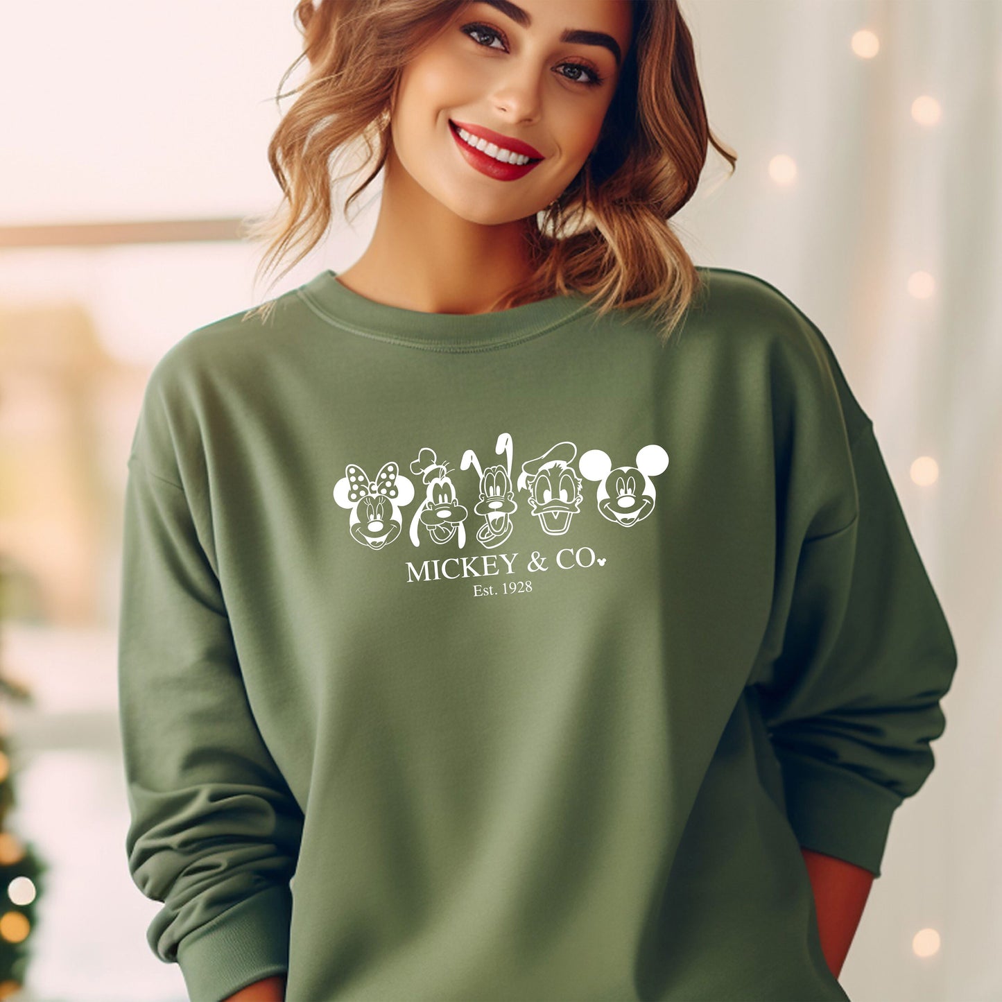 Mickey & Co sweatshirt, Unisex Sweatshirt, Disney hoodie, Disney Friends Shirt, Mickey And Friends Shirt, Disney Group Shirt