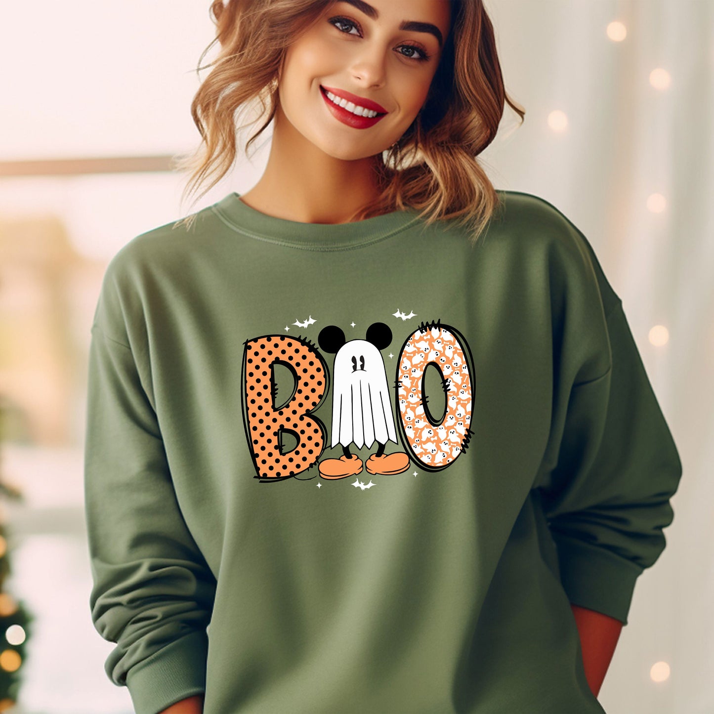 Disney Mickey Halloween Boo Sweatshirt, The Most Magical Place Sweat, Fall Best Day Hoodie, Disney Gift Sweatshirt, Mickey Ghost Hoodie