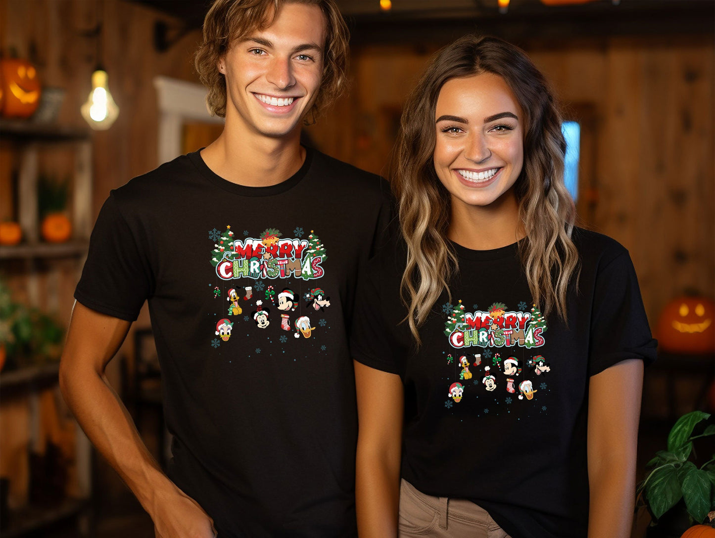 Mickey And Friend Christmas T-Shirt, Disney Ears Christmas Shirt, Disney Christmas Shirt, Disney Trip Shirt, Disney Family Christmas Tee