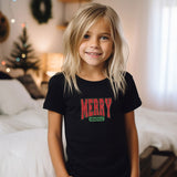 Merry Christmas Shirt, Christmas T-shirt, Christmas Family Youth toddler Onesie Shirt, Christmas Gift, Cute Winter Tee