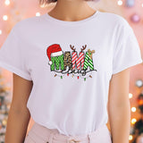 Mama Claus T-Shirt, Christmas Shirt For Woman, Christmas Mama Shirt, Gift For Mom, Cute Christmas Tee, Christmas Gift for Her, Holiday Shirt