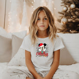 Vintage Mickey Christmas T-Shirt, Retro Disney Christmas Shirt, Disney Christmas Couple Shirt, Cute Disneyland Vacation Custom Gift tee