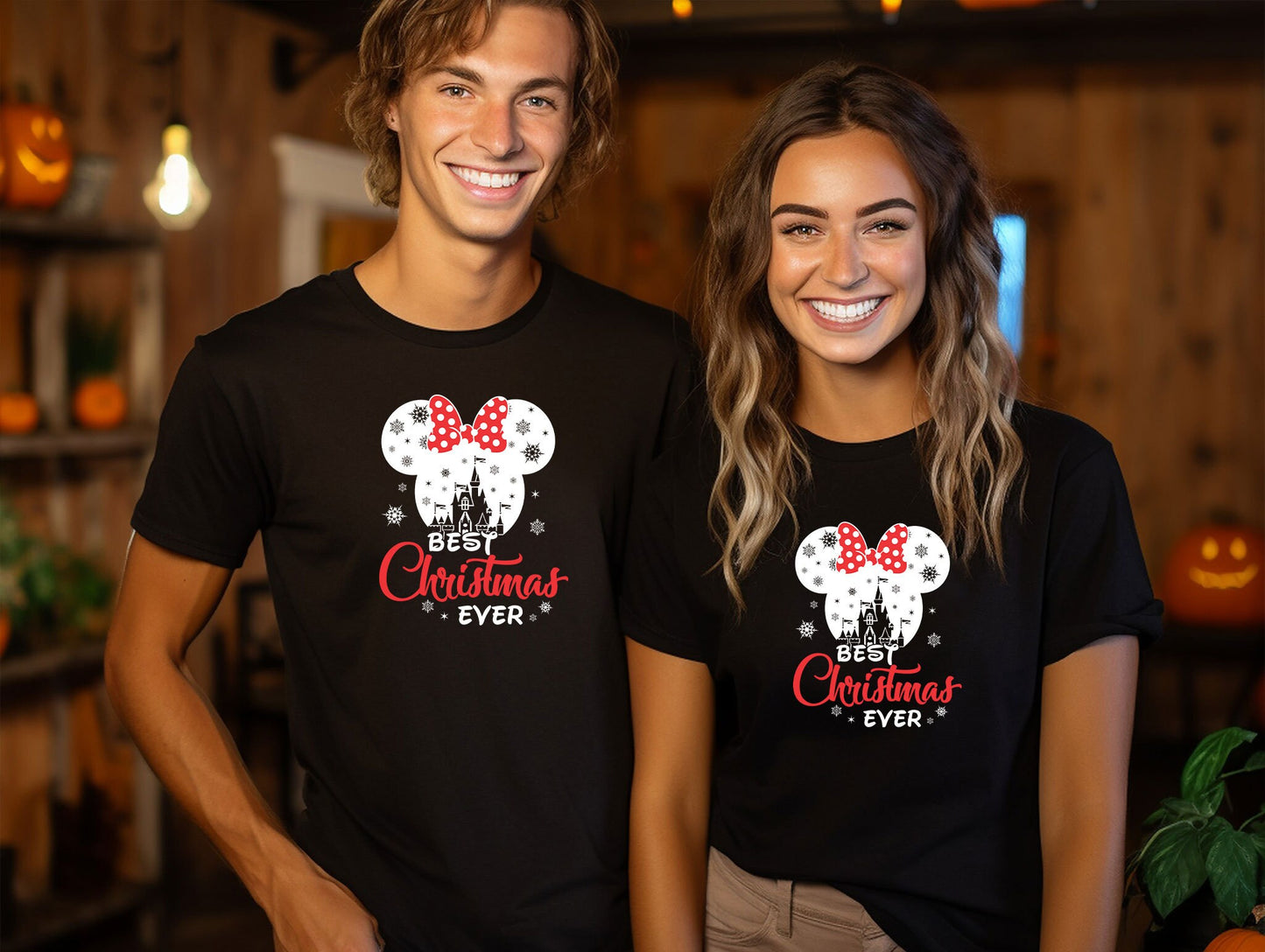 Disney Best Christmas Ever T-Shirt, Best Christmas Ever Gift, Minnie Xmas 2023 Shirt, Custom Xmas Tee, Disney Christmas Family Tee