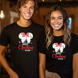 Disney Best Christmas Ever T-Shirt, Best Christmas Ever Gift, Minnie Xmas 2023 Shirt, Custom Xmas Tee, Disney Christmas Family Tee