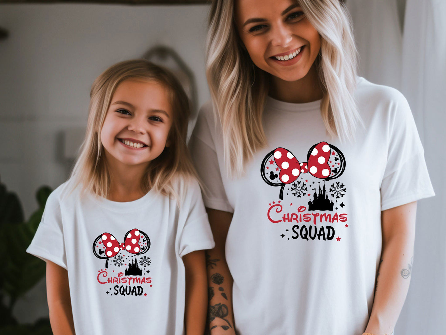 Christmas Squad T-Shirt, Disney Christmas Tee, Minnie Christmas Shirt, Xmas Squad Shirt, Disney Holiday Shirt, Xmas Family Gift Tee