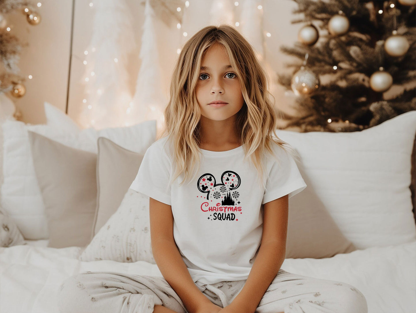 Christmas Squad T-Shirt, Disney Christmas Tee, Mickey Christmas Shirt, Xmas Squad Shirt, Disney Holiday Shirt, Xmas Family Gift Shirt