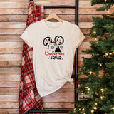 Christmas Squad T-Shirt, Disney Christmas Tee, Mickey Christmas Shirt, Xmas Squad Shirt, Disney Holiday Shirt, Xmas Family Gift Shirt