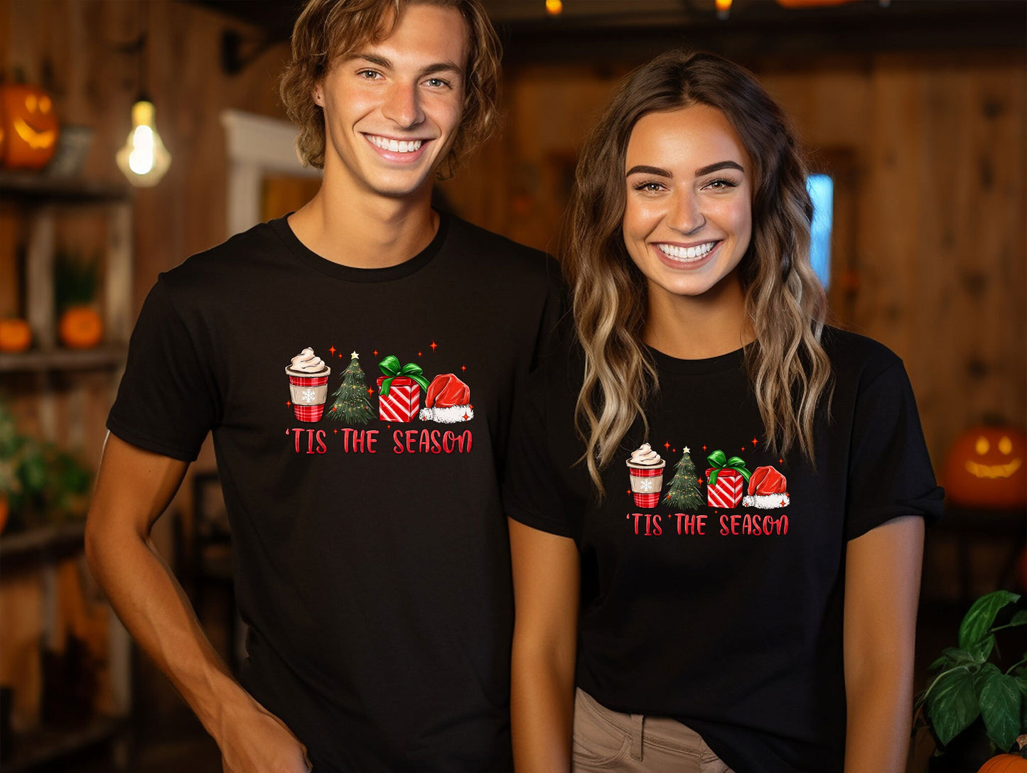 Custom Comfort tis the season Christmas t-shirt, T is cute Christmas tee, Christmas Shirt, holiday apparel, apparel Christmas gift