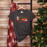 Custom Comfort tis the season Christmas t-shirt, T is cute Christmas tee, Christmas Shirt, holiday apparel, apparel Christmas gift