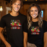 Comfort Custom Just A Girl Who Loves Christmas T-Shirt, Women's Christmas Shirt, Christmas Gift, Christmas Lover Shirt, Holiday Tee