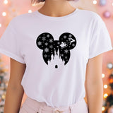 Disney Castle Silhouette T-Shirt, Disney Castle Shirt, Disney Vacation Shirt, Disney Trip Shirt, Disney Family Tee, Family Vacation Gift