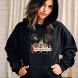 Disneyland Christmas Sweatshirt, Mickey And Friend Christmas Hoodie, Disney Christmas Sweatshirt, Disney Trip Gift Sweat