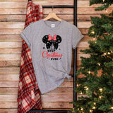 Best Christmas Ever shirt, Disney Christmas 2023 shirt, Christmas Disney Group T-Shirts, Disneyland Family shirts, Minnie Ear Christmas Tee