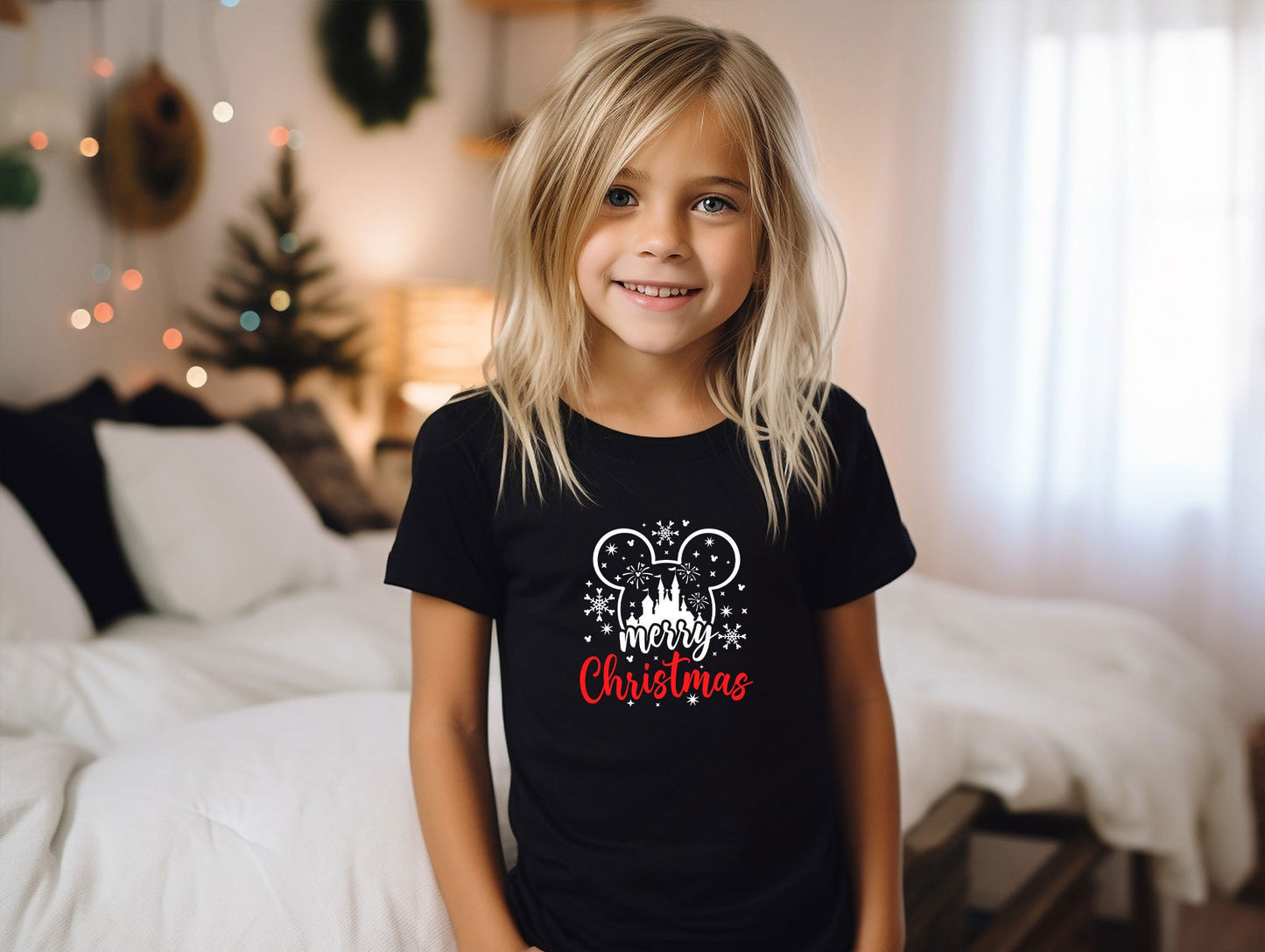 Disney Merry Christmas T-Shirt, Mickey Christmas Shirt, Disney Christmas Shirt, Disney Matching Family Tee, Christmas Disney Couple Shirt