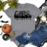 Halloween Horror Characters T-Shirt, Halloween Shirt, Halloween Movie Tee, Halloween Mugshots, Horror Fan Gift, Horror Helloween
