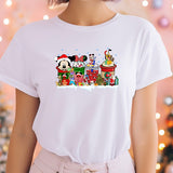 Vintage Mickey And Friend Christmas Shirt, Disney Ears Christmas Shirt, Disney Trip Shirt, Disney Family Christmas Shirt, Walt Disney World