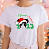 Disney Christmas 2023 Shirt, Disney Christmas Family T-shirt, Disneyland Xmas 2023 Tee, Disney Family Christmas Shirt, Disney Christmas Tee