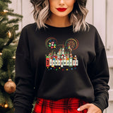 Disneyland Christmas Sweatshirt, Mickey And Friend Christmas Hoodie, Disney Christmas Sweatshirt, Disney Trip Gift Sweat