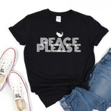 Peace Please Shirt, Stop War Shirt, No War T-Shirt, Palestine Israel Ukraine War Al-Aqsa Mosque Tee, Tel Aviv, Operation Iron Swords Shirt