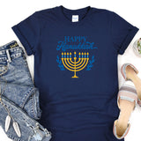 Happy Hanukkah Shirts, Magen David Shirt, Star Of David Tshirt, Menorah Shirt, Jewis Gnomes Shirt, Happy Hanukkah Tee, Woman Hanukkah Tee