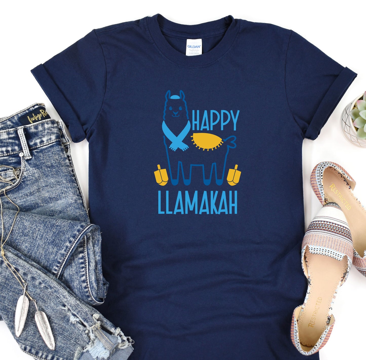 Hannukah Shirt, Funny Channukah Shirt, Happy Llamakah, Holiday Party Shirt, Silly Hannukah , shirt for men, Jewish shirt for women