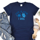 This is How I roll Shirt, They See me Rollin Hanukkah T-Shirt, Hannukah Shirt, Hanukkah Family Shirts, Jewish gift, Hanukkah Gifts