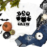 The Boo Crew Funny Halloween Shirt, Cute Ghost Tee, Funny Ghost Gift Shirt, Halloween Party Shirt, Group Halloween Custom T-Shirt