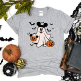 Disney Mickey Ghost Halloween Shirt, Retro Mickey Spooky Season Shirt, Halloween Pumpkin Shirt, Mickey Boo Tee, Mickey Pumpkin T-Shirt