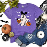 Disney Mickey Ghost Halloween Shirt, Retro Mickey Spooky Season Shirt, Halloween Pumpkin Shirt, Mickey Boo Tee, Mickey Pumpkin T-Shirt
