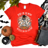 Women skeleton Halloween Tee, Dead Inside But Boojee Outside Shirt, Fall Bou jee Tumbler Skull shirt, Funny Halloween T-shirt, Custom Gift