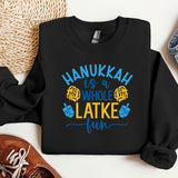 Happy Hanukkah Sweatshirt, Jewish Sweatshirt, Holiday Hanukkah Hoodie, Hanukkah Sweatshirt, Jewish Saying Hoodie, Holiday Sweatshirt
