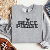 Peace Please Sweatshirt, Stop War Sweatshirt, No War Hoodie, Palestine Israel War Hoodie, Al-Aqsa Mosque Sweatshirt, Operation Iron Swords