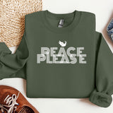 Peace Please Sweatshirt, Stop War Sweatshirt, No War Hoodie, Palestine Israel War Hoodie, Al-Aqsa Mosque Sweatshirt, Operation Iron Swords
