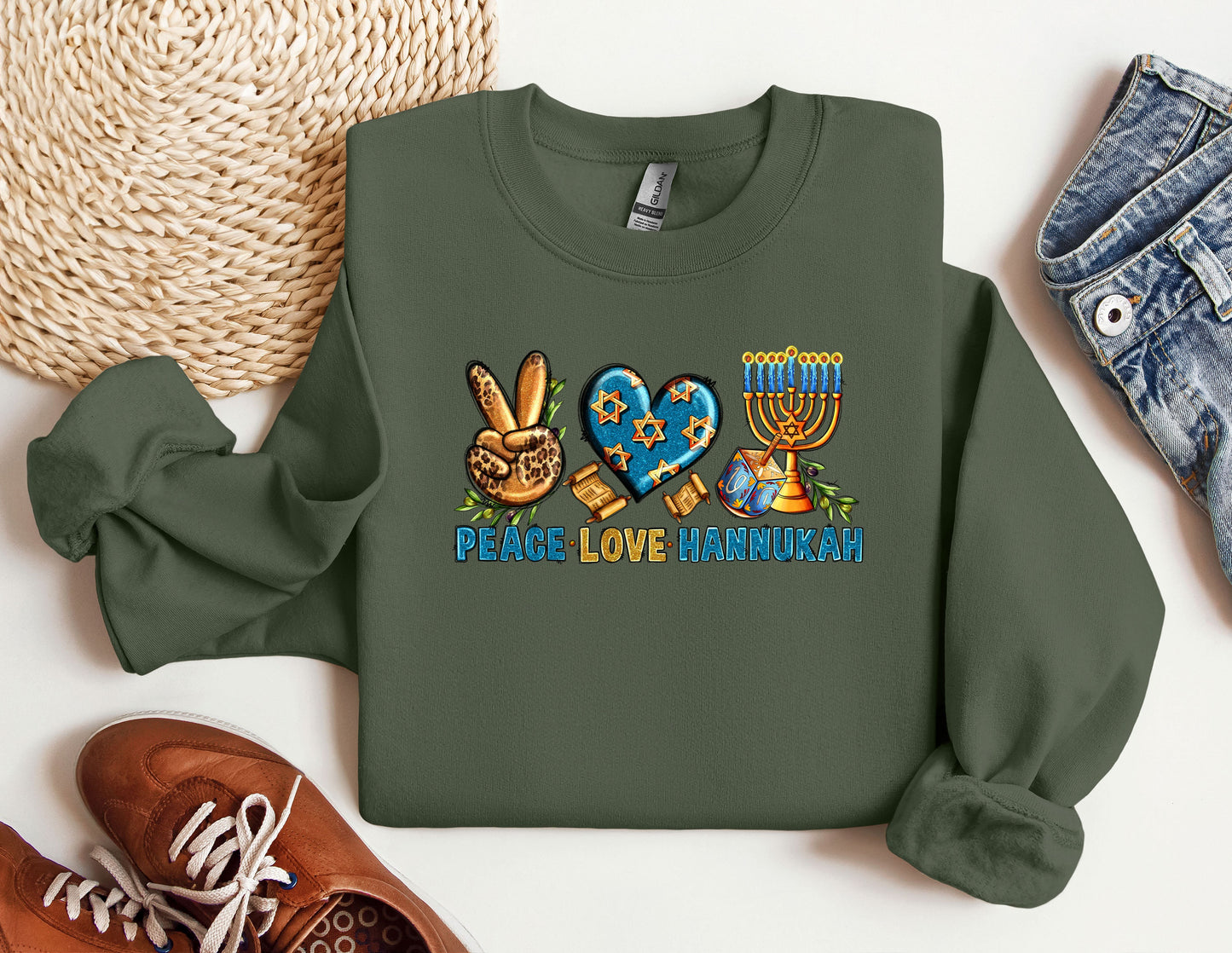 Happy Hanukkah Sweatshirt, Magen David Sweatshirt, Star Of David Hoodie, Menorah Sweatshirt, Jewis Gnomes Sweatshirt, Happy Hanukkah Hoodie